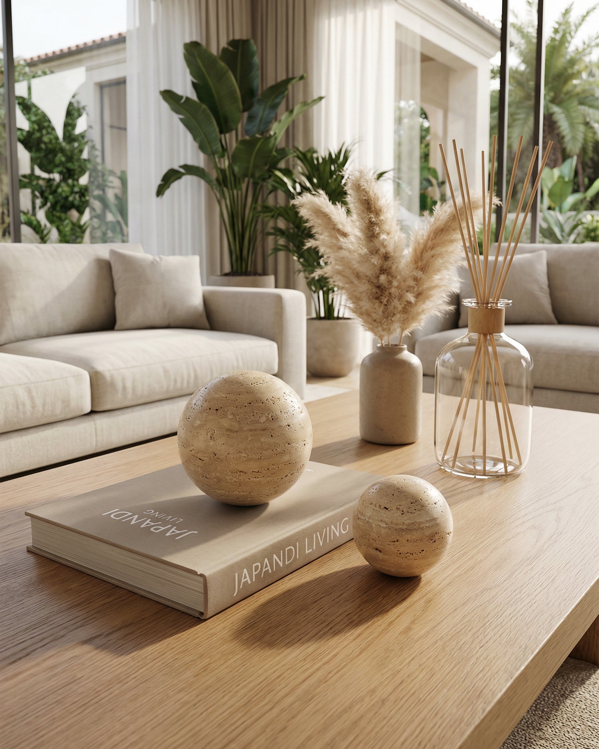 Decorative Marble Sphere Sculpture