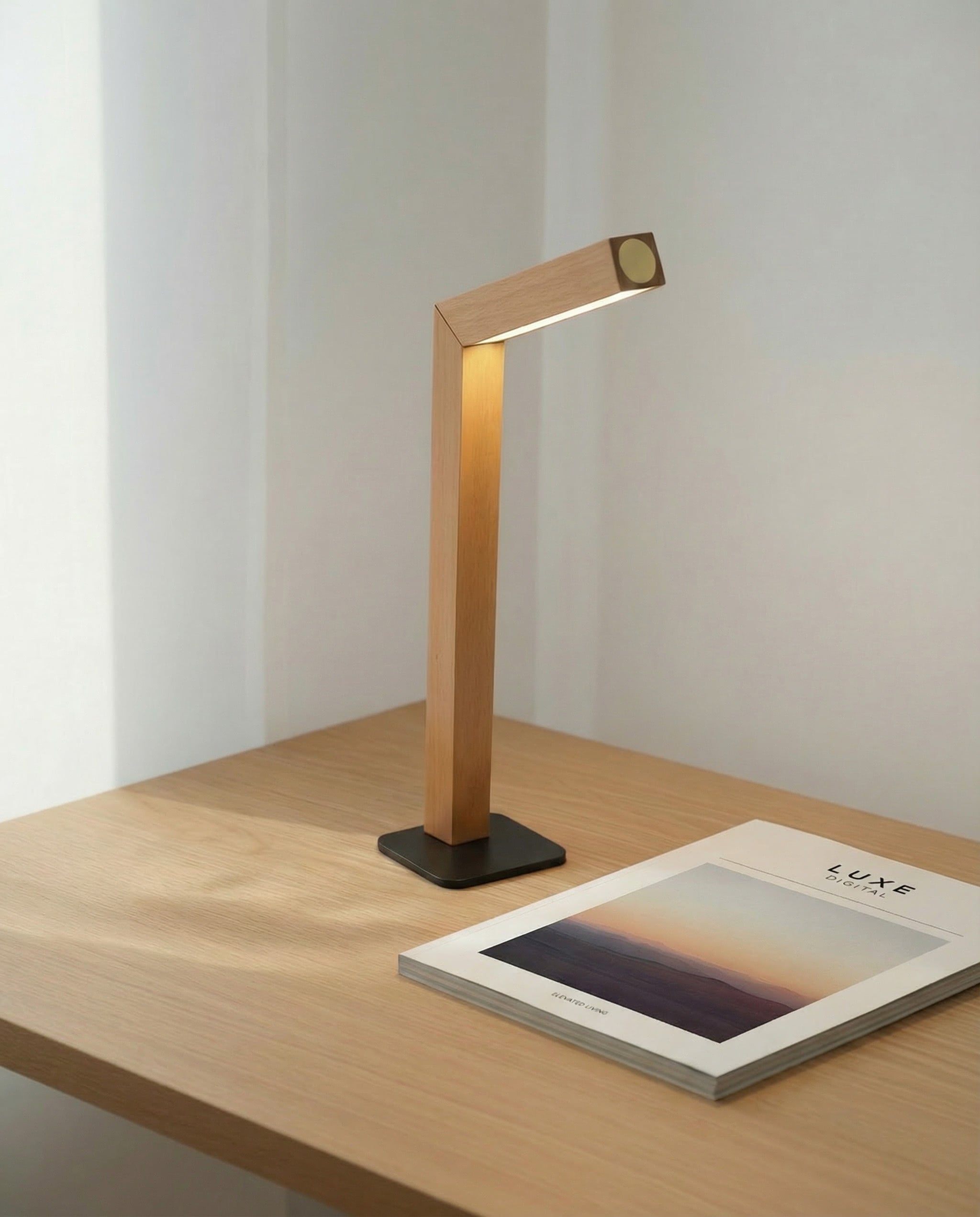Modular Wood Lamp
