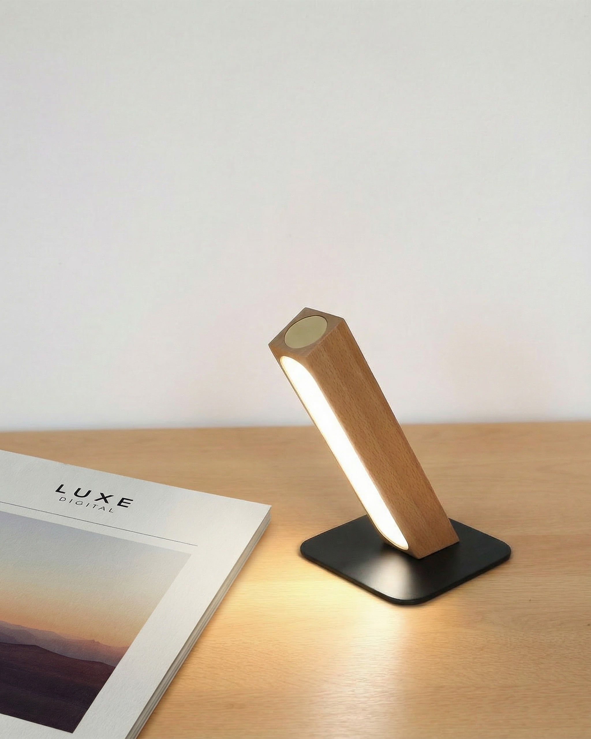 Modular Wood Lamp