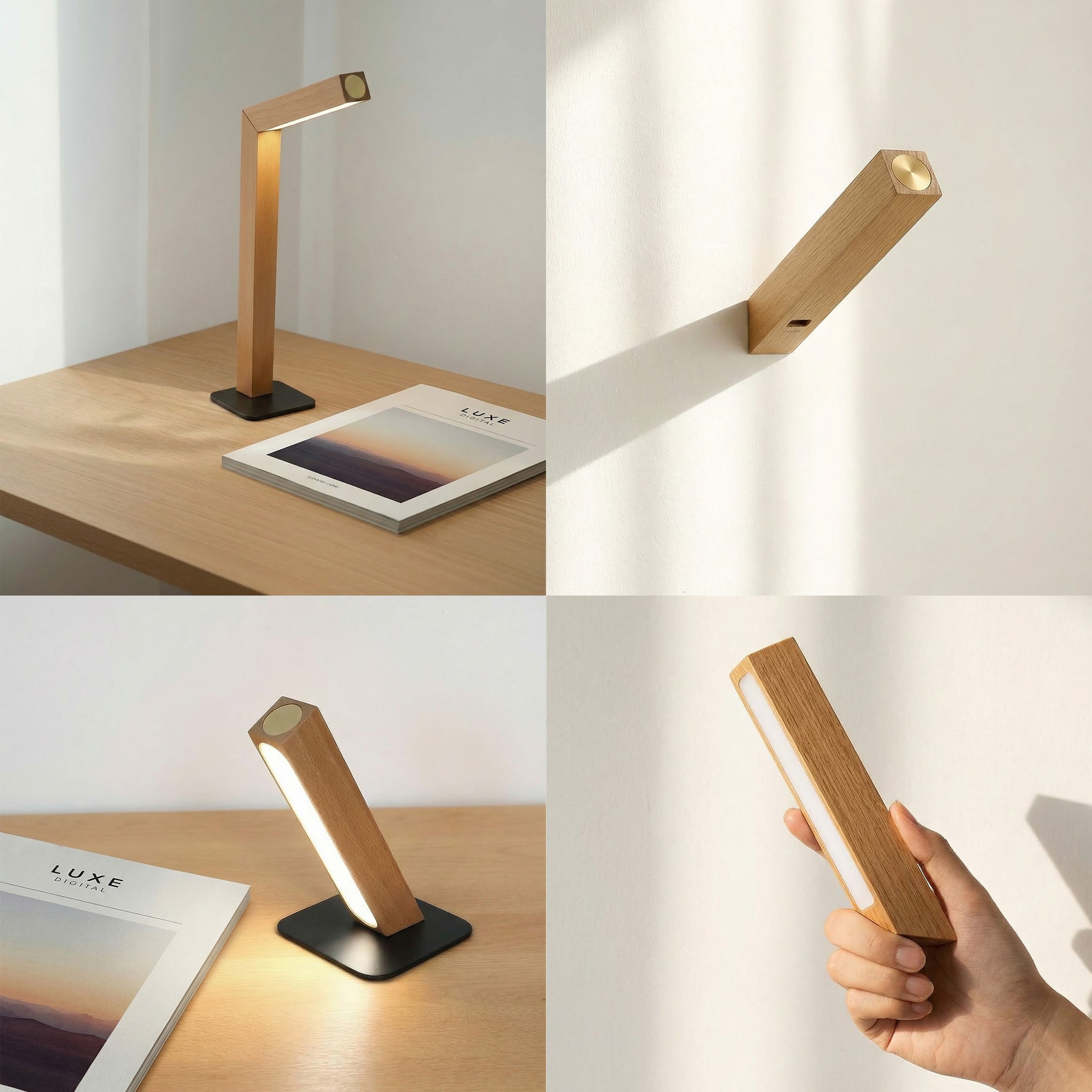 Modular Wood Lamp